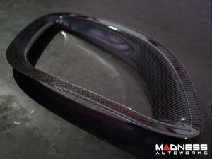 Jaguar F-TYPE Exterior Trim - Carbon Fiber - Front Bumper Air Duct Trim Kit - Base Model - Feroce Jaguar F-TYPE Exterior Trim - Carbon Fiber - Front Bumper Air Duct Trim Kit - Base Model - Feroce